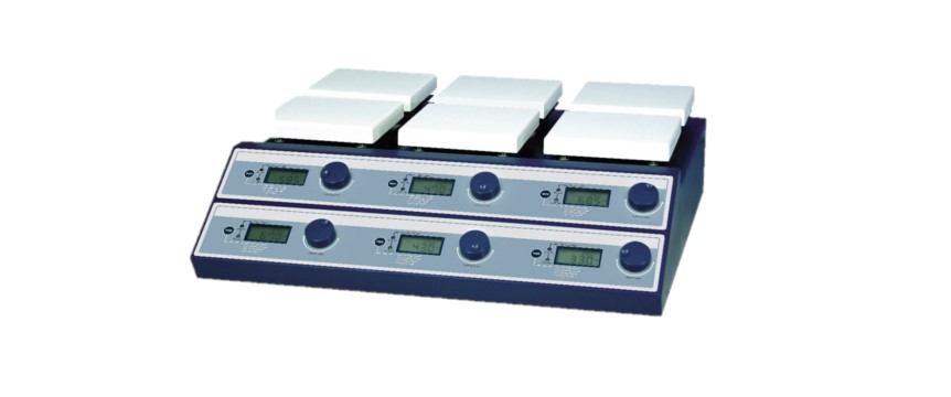 AGITADOR MAGNÉTICO MÚLTIPLE SMSH-3/6