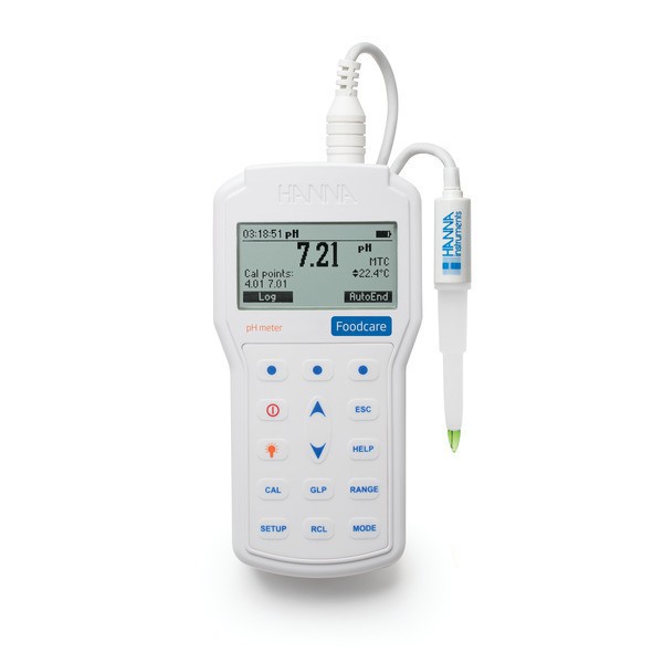 MEDIDOR DE PH/TEMPERATURA HI98161