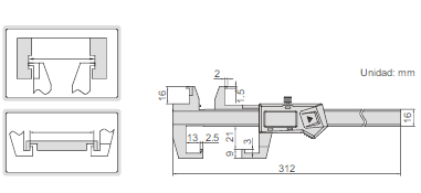 VERNIER DIGITAL 1128 - Imagen 2