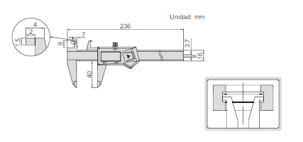 VERNIER DIGITAL 1191 - Imagen 2